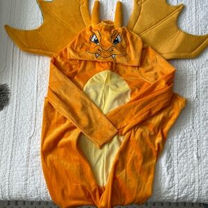 Official Pokémon Charzard Onesie Costume — Kids size 4-6